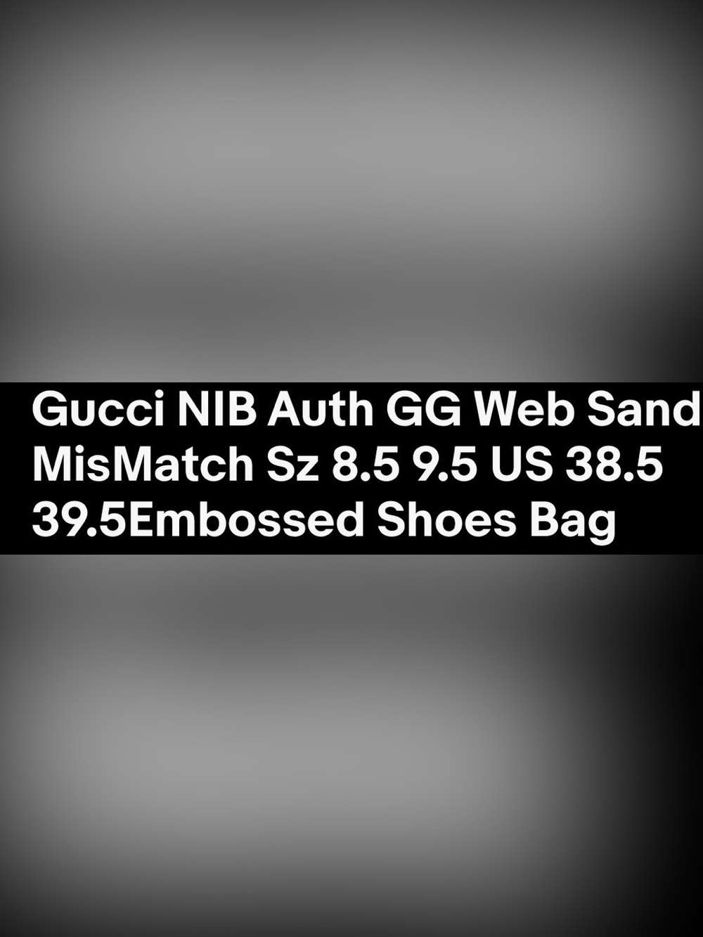 Gucci Black Leather Thong Sandals with Red and Green Web and Gold GG - Picture 15 of 15
